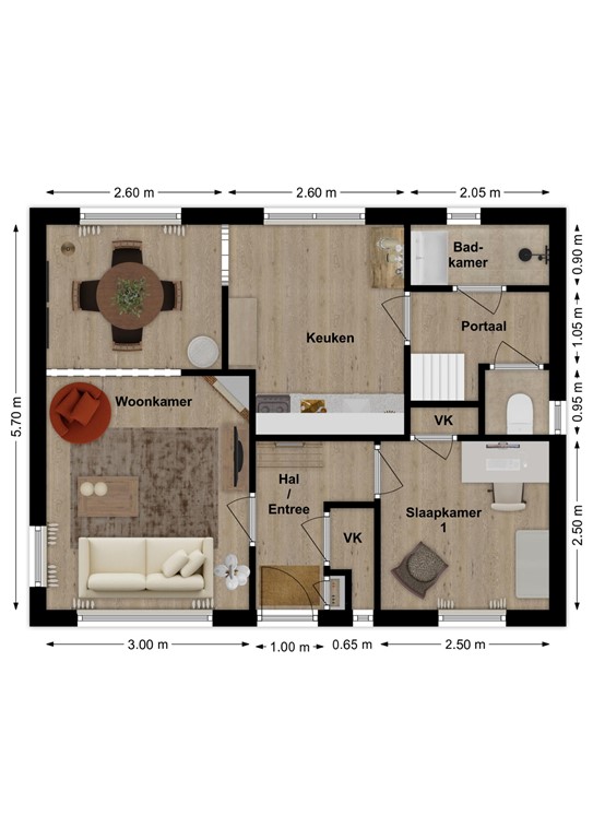 mediumsize floorplan